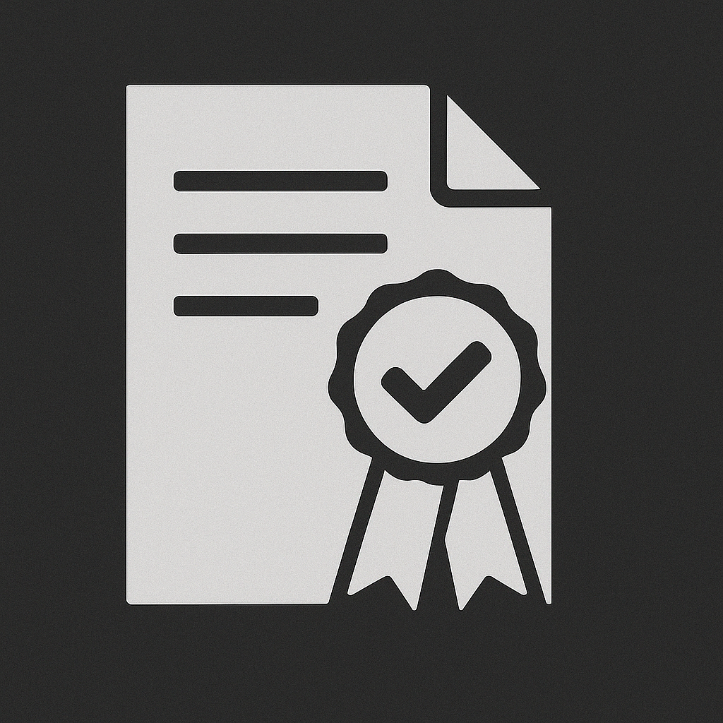 CERTIFIKACE Icon